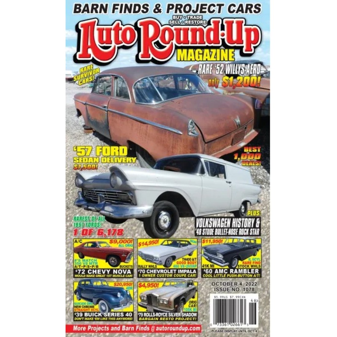 Subscribe Or Renew Auto Round Up Magazine Subscription