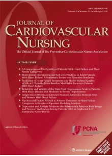 Journal Of Cardiovascular Nursing