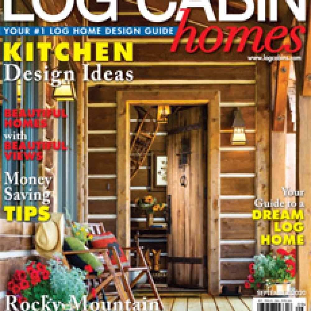 log cabin living magazine