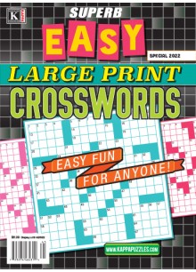 Superb Easy Large Print Crosswords Superb Easy Large Print Crosswords