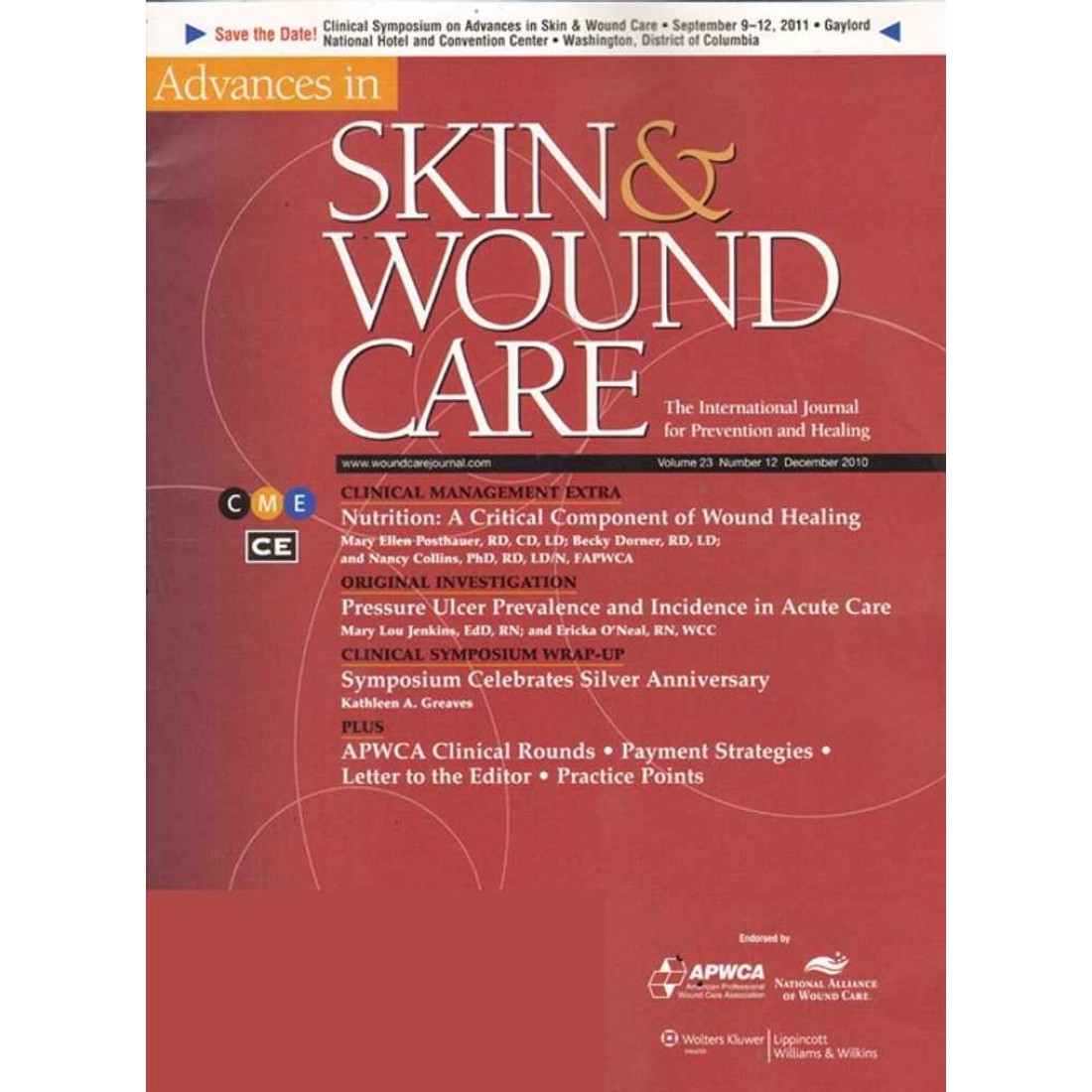 Subscribe or Renew Advances in Skin & Wound Care Magazine Subscription