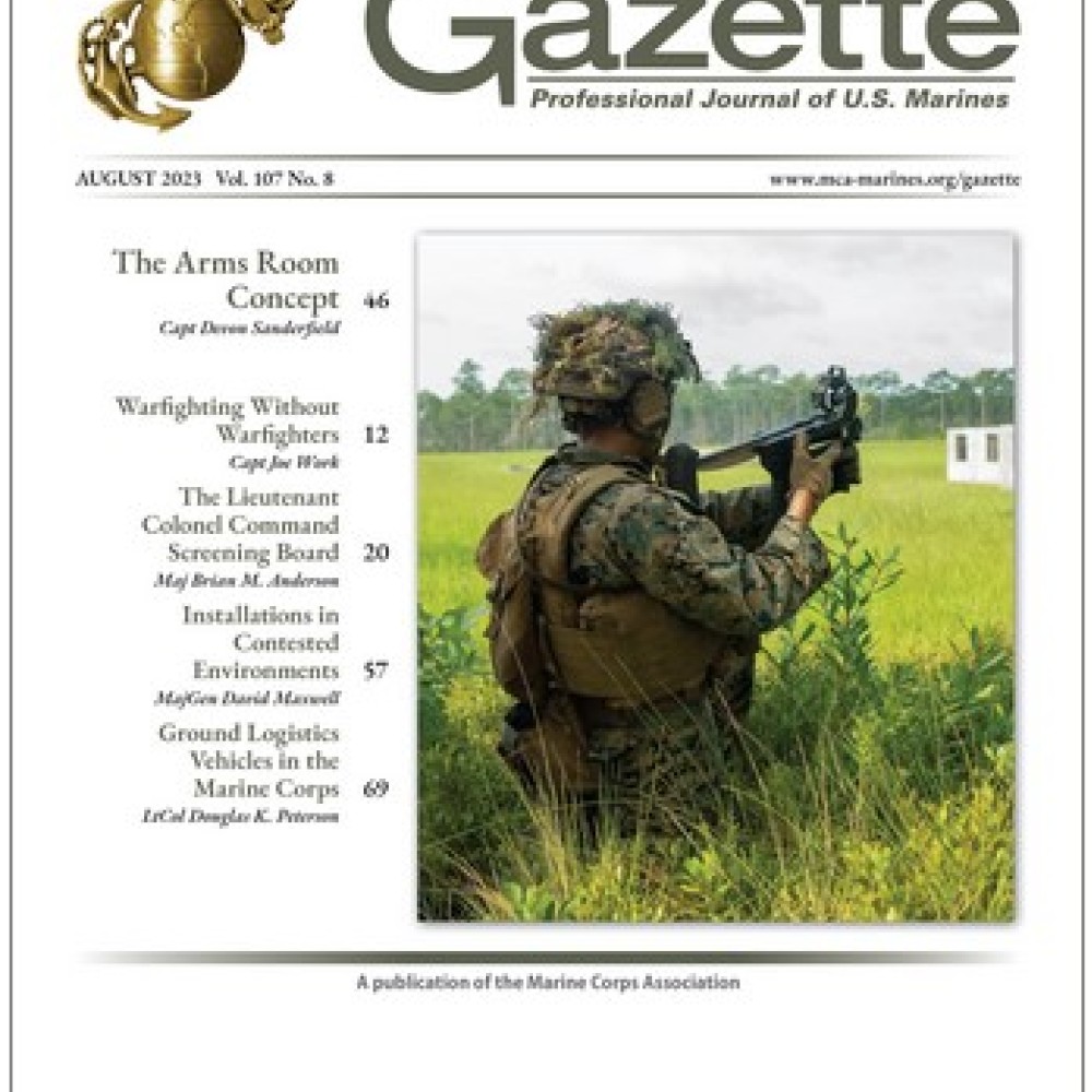 Subscribe Or Renew Marine Corps Gazette Magazine Subscription.