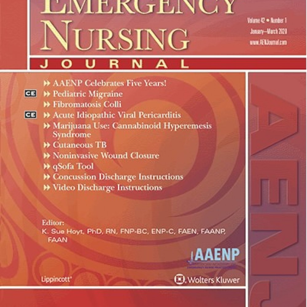 Subscribe or Renew Advanced Emergency Nursing Journal Magazine