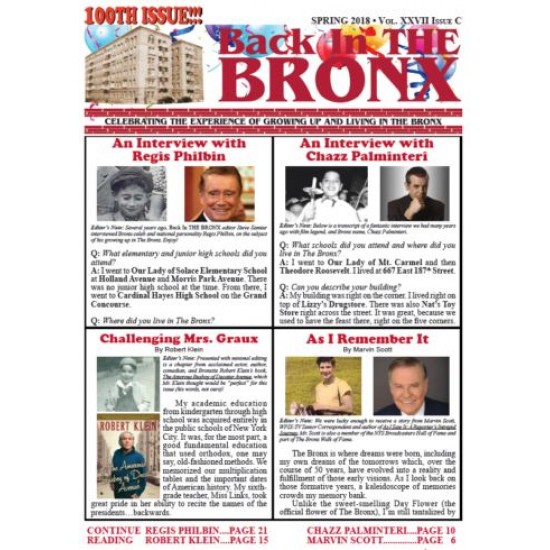 Back In THE BRONX Back In THE BRONX
