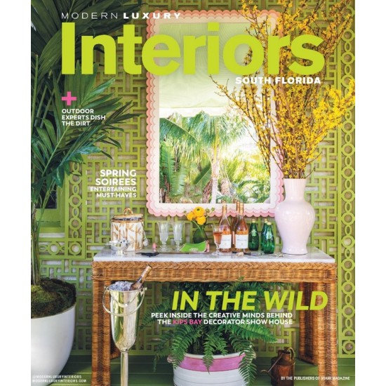 Interiors South Florida Magazine Cover 550x550h 