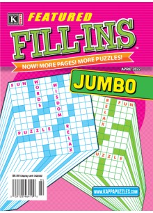 Featured Fill-ins Jumbo Large Print Featured Fill-ins Jumbo Large Print
