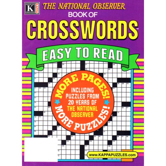 National Observer Book of Crosswords