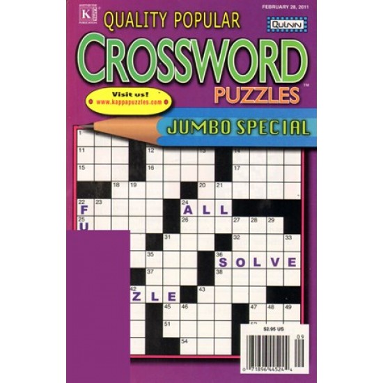 Quality Popular Crossword (Jumbo)