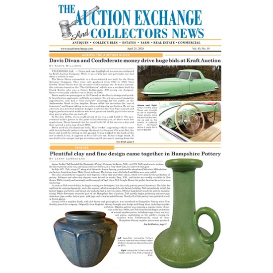 Auction Exchange & Collectors News Auction Exchange & Collectors News