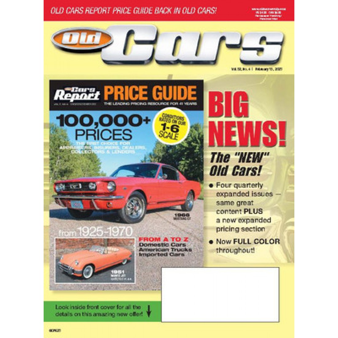 Subscribe or Renew Old Cars Weekly Magazine Subscription. Save 56