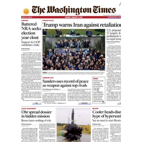 Washington Times National Weekly Edition