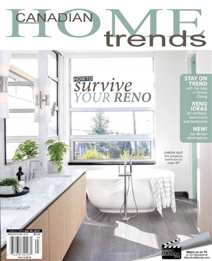 Subscribe or Renew Canadian  Home  Trends Magazine  Subscription